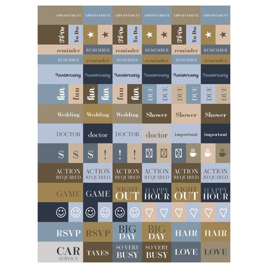 TF Publishing 2025-2026 Simply French Blue Medium Weekly/Monthly Planner